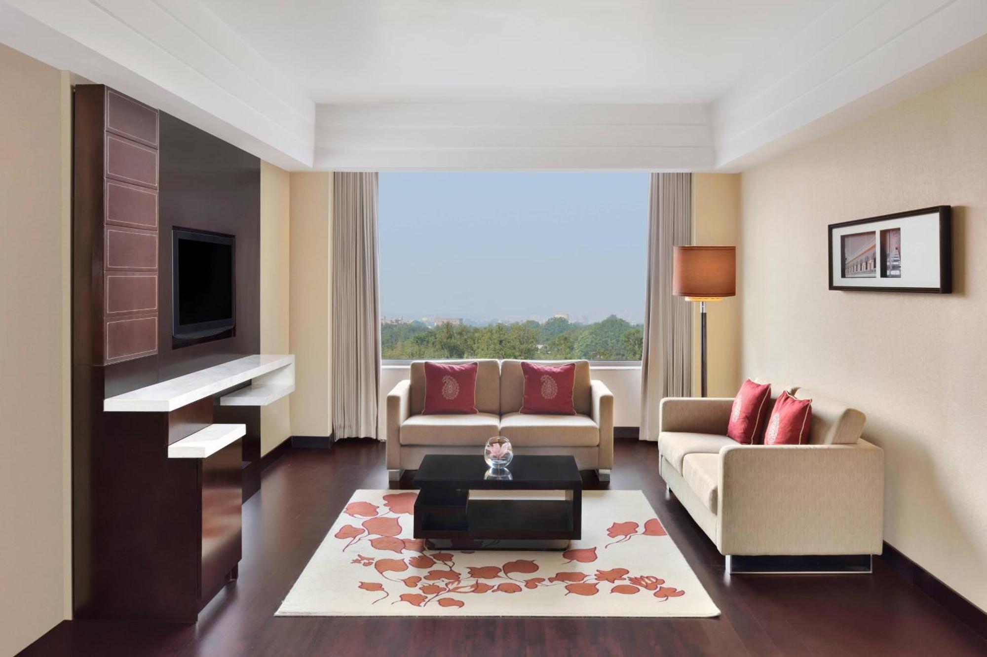 Jaipur Marriott Hotel Eksteriør bilde Living room