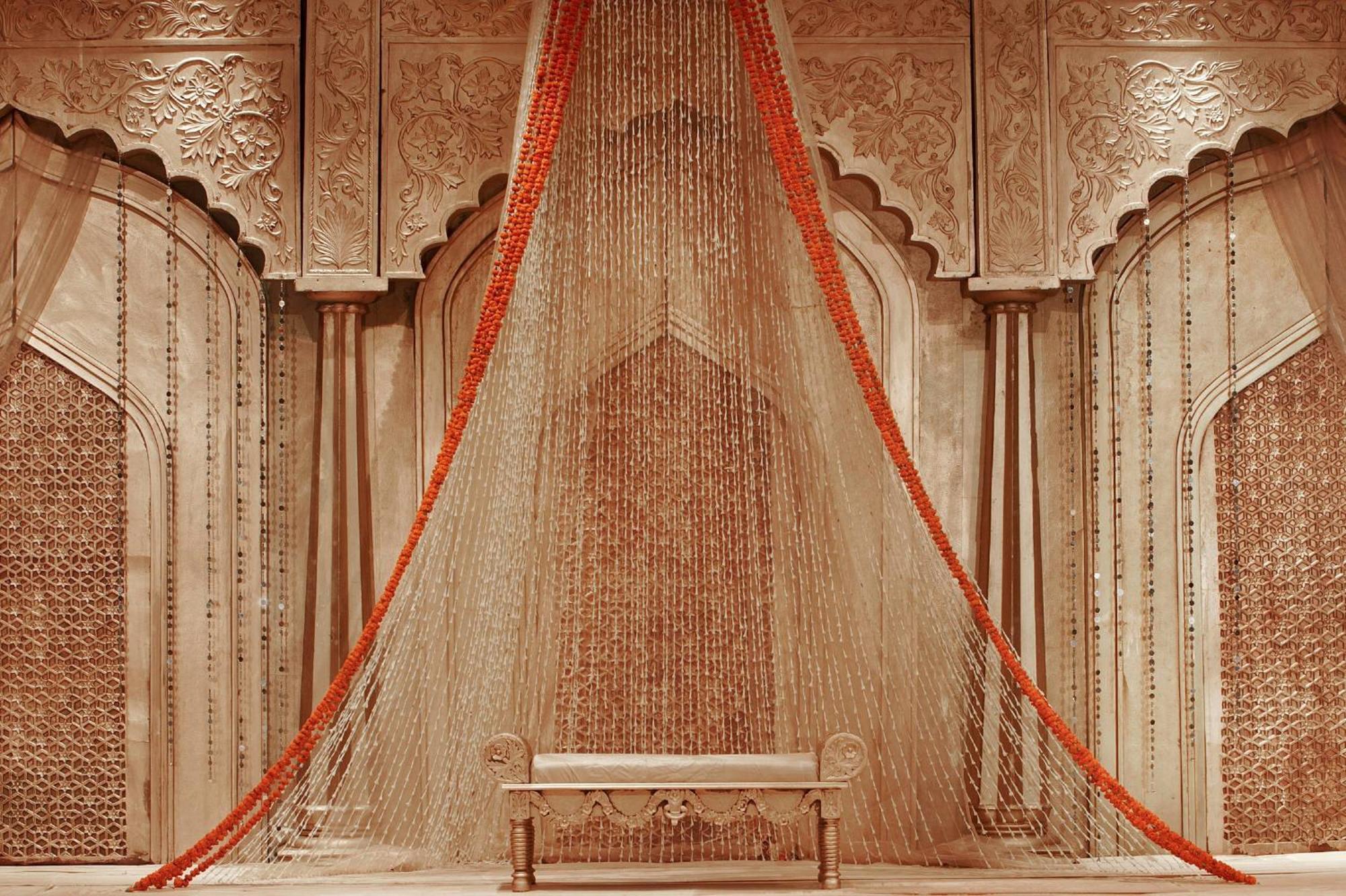 Jaipur Marriott Hotel Eksteriør bilde The interior of the temple